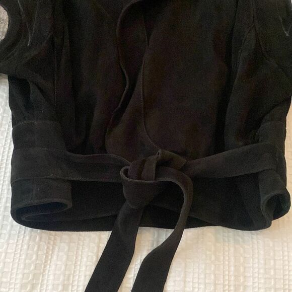 Vintage 80’s Suede and Leather Batwing Jacket - Picture 13 of 16